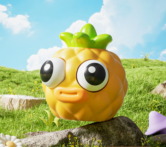 Fruit Squeeze Stress Relief Toy