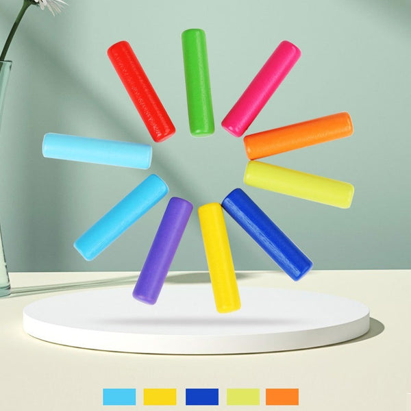 Wooden Number Counting Toy Matching Peg Board
