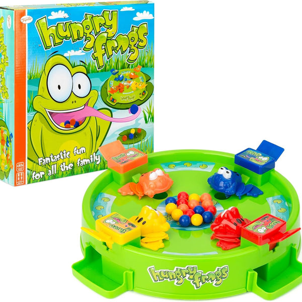 Hungry Frogs Eating Beans Desktop Game
