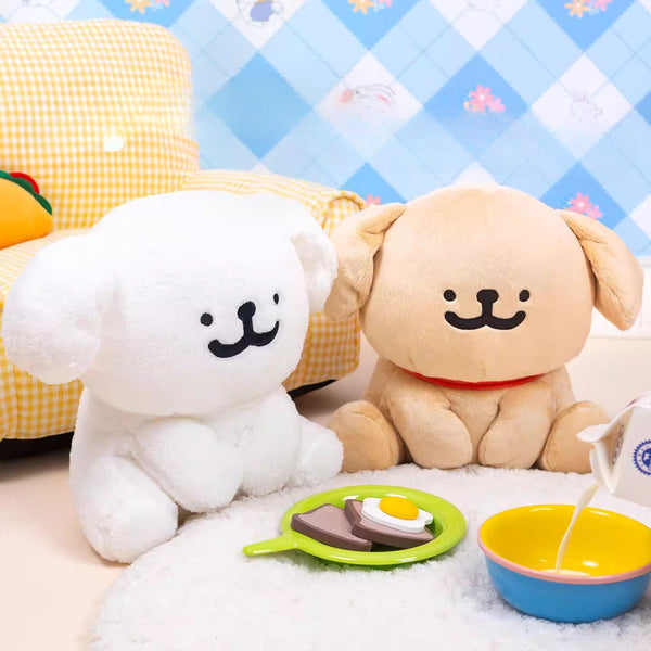 Sitting Puppy Plush Toy