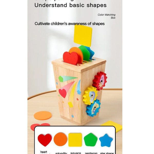 5-in-1 Wooden Montessori Activity Box