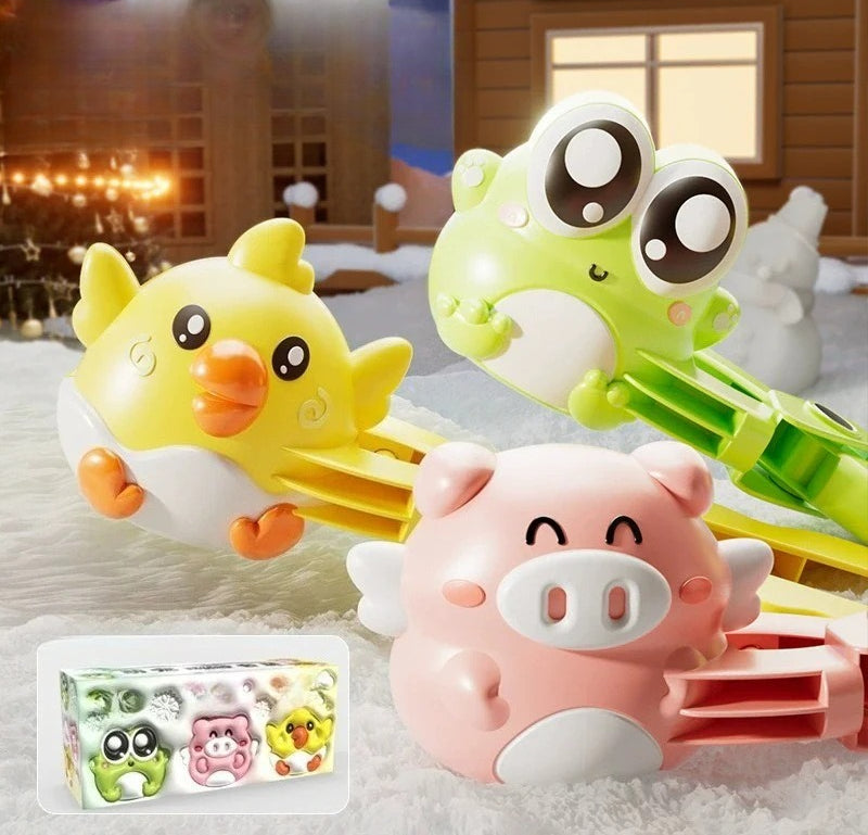 Animal Shape Snow and Sand Mold Clips - 3 Piece Set