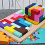 Wooden Geometric Block Puzzle