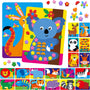 3D Foam Sticker & Coloring Art Set - 12 Piece Pack