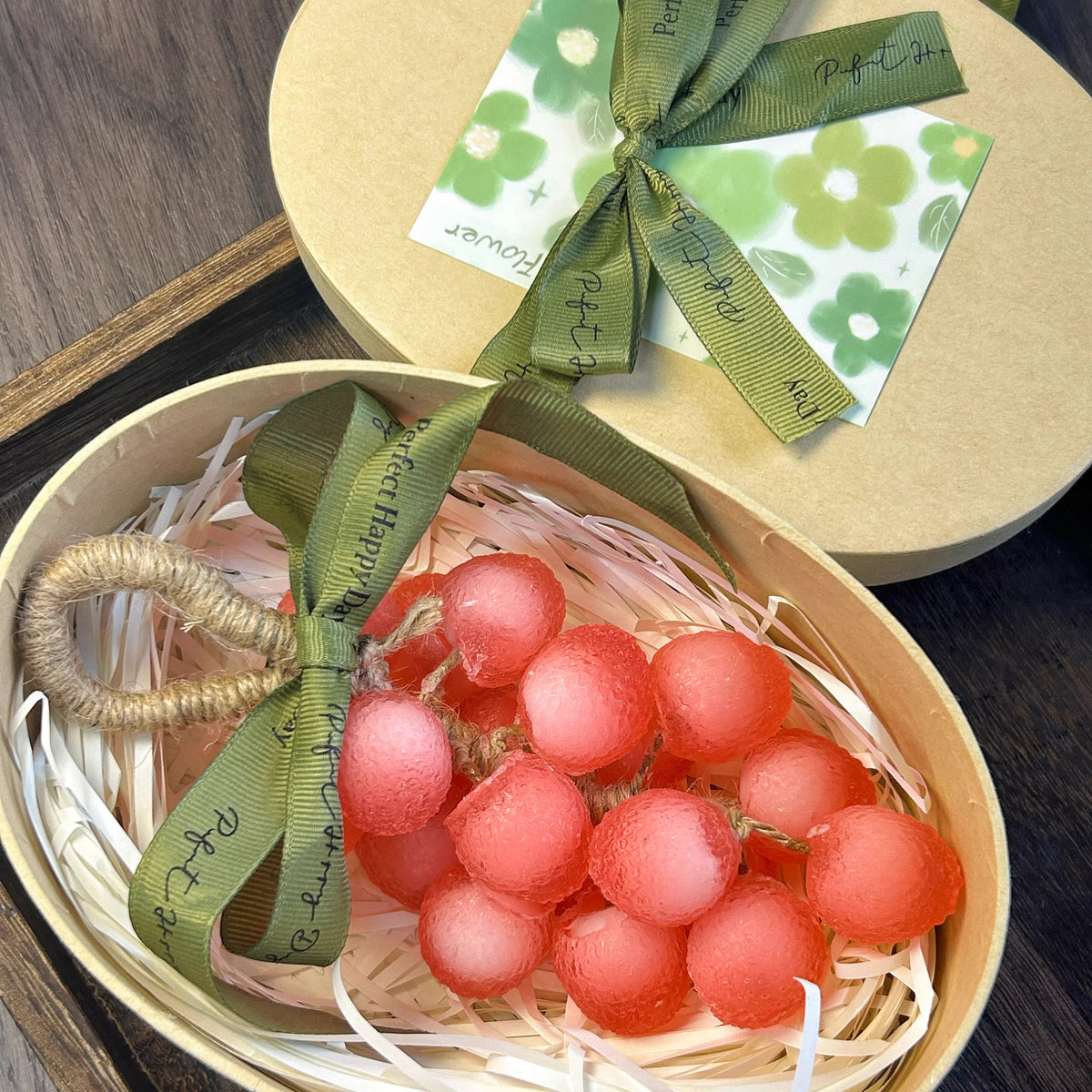 Handmade Grape Cluster Scented Soap