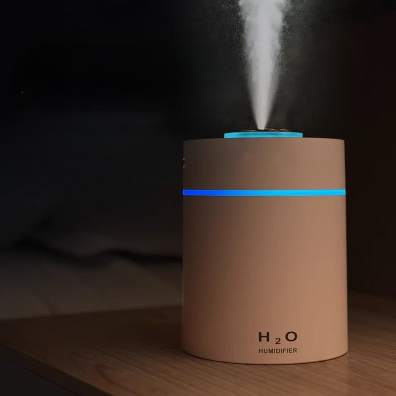 Compact Desktop Humidifier with Gradient Night Light