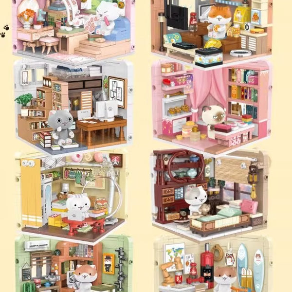 Miniature Cat Room Building Kit