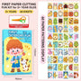 Toddler Paper Cutting Activity Set (60 Sheets)