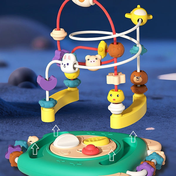 Infant & Toddler Rocket Bead Maze Activity Toy