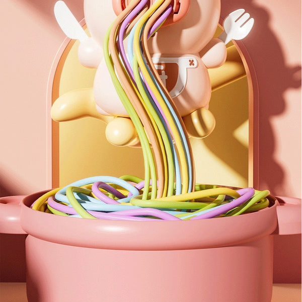 Pig Chef Noodle Maker and Modeling Dough Set