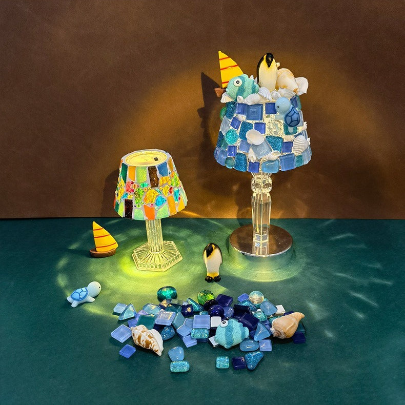 DIY Mosaic LED Lamp Craft Kit