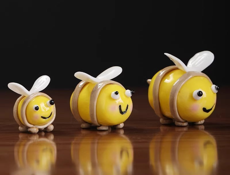 Handmade Ceramic Bee Decorative Ornament
