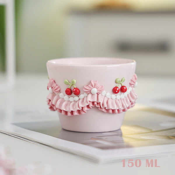 Handmade Cupcake Ceramic Mug – Sweet Cottage Edition