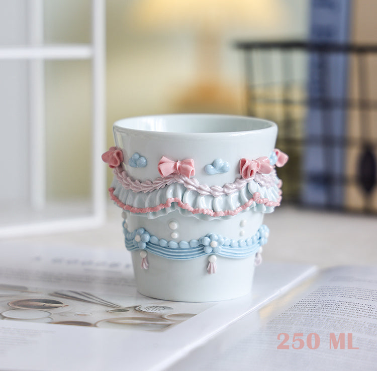 Handmade Cupcake Ceramic Mug – Sweet Cottage Edition
