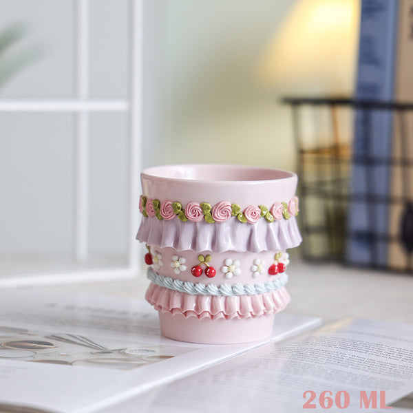 Handmade Cupcake Ceramic Mug – Sweet Cottage Edition