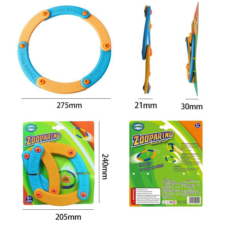 Soft EVA Whistling Flying Ring Toy for Outdoor Play Fantastikurios Soft EVA Whistling Flying Ring Toy for Outdoor Play Fantastikurios